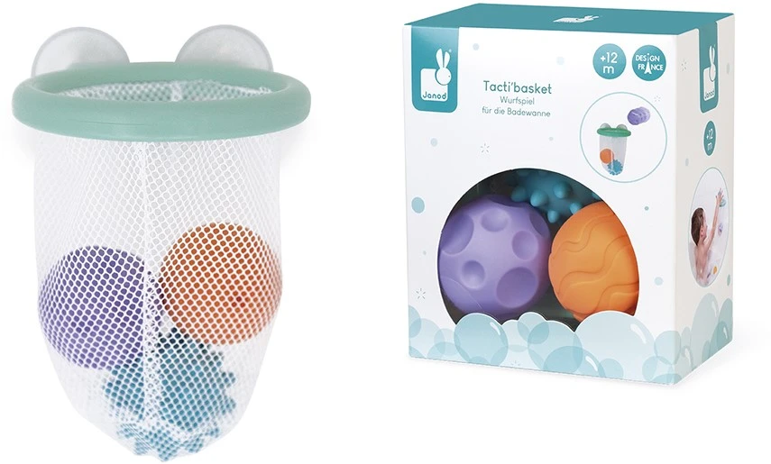 Janod - Basketball-Spiel „Tacti“ - Mit Wasserspritzern - Badespielzeug Für Babys - Ab 1 Jahr, J04708 3 Janod - Basketball-Spiel „Tacti“ - Mit Wasserspritzern - Badespielzeug Für Babys - Ab 1 Jahr, J04708 – Bild 3