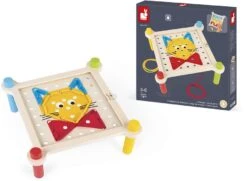 Janod - Essentiel - Das Schnüren - Lernspiel Aus Holz Babys Und Kleinkinder - Geschicklichkeit Und Kreativität - Erweiterbar - Farbe Auf Wasserbasis - Ab 3 Jahren, J05064 -Trixie Verkäufe janod essentiel das schnueren lernspiel aus holz babys und kleinkinder geschicklichkeit und kreativitaet erweiterbar farbe auf wasserbasis ab 3 jahren j05064 3