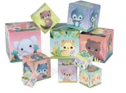 Janod J02652 Quadratische Pyramide-Niedliche Tiere-Baby-und Kleinkindspielzeug-Spielzeug Zum Stapeln Und Stecken-Erlernen Der Größen-und Zahlenbegriffe-Ab 1 Jahr -Trixie Verkäufe janod j02652 quadratische pyramide niedliche tiere baby und kleinkindspielzeug spielzeug zum stapeln und stecken erlernen der groessen und zahlenbegriffe ab 1 jahr 3