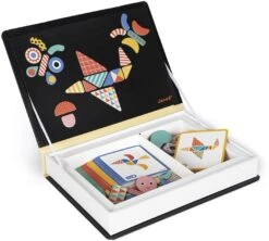 Janod J02720 Magnéti'book, 43 Magnets Magneti'Book Moduloform Formen Und Muster, Schwarz -Trixie Verkäufe janod j02720 magneti book 43 magnets magneti book moduloform formen und muster schwarz 3