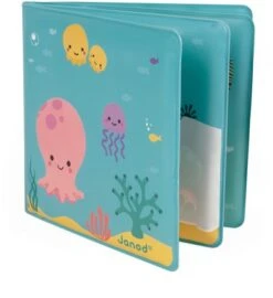 Janod - Mein Magisches Badebuch - Thema Ozean - Baby- Und Kleinkindspielzeug - Ab 10 Monaten, J04717