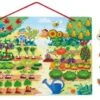 Janod - Mein Magnetischer Garten - Lernspielzeug Aus Holz Für Babys Und Kleinkinder - 70 Magnete Enthalten - Ab 3 Jahren, J05463 -Trixie Verkäufe janod mein magnetischer garten lernspielzeug aus holz fuer babys und kleinkinder 70 magnete enthalten ab 3 jahren j05463