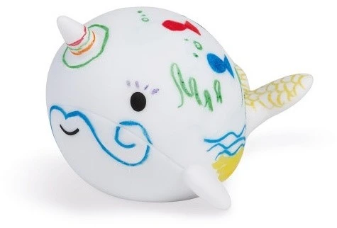 Janod - Mein Narwal Zum Ausmalen - Badespielzeug Für Babys Und Kleinkinder - Zeichnen Und Ausmalen - Ab 3 Jahren, J04726 2 Janod - Mein Narwal Zum Ausmalen - Badespielzeug Für Babys Und Kleinkinder - Zeichnen Und Ausmalen - Ab 3 Jahren, J04726 – Bild 2
