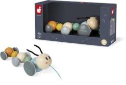 Janod - Nachzieh-Raupe Aus Holz - Kollektion Sweet Cocoon - Baby- Und Kleinkindspielzeug Farbe Auf Wasserbasis - Spielzeug Zum Ziehen - Laufen Lernen - Ab 1 Jahr, J04420 -Trixie Verkäufe janod nachzieh raupe aus holz kollektion sweet cocoon baby und kleinkindspielzeug farbe auf wasserbasis spielzeug zum ziehen laufen lernen ab 1 jahr j04420 3
