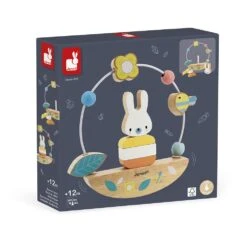 Janod Pure - Kralendoolhof En Schommelend Konijn -Trixie Verkäufe janod pure kralendoolhof en schommelend konijn 2
