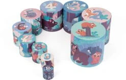 Janod - Runde Pyramide Tiere Des Waldes - Baby- Und Kleinkindspielzeug - Spielzeug Zum Stapeln Und Stecken - Erlernen Der Größen- Und Zahlenbegriffe - Ab 1 Jahr, J02670 -Trixie Verkäufe janod runde pyramide tiere des waldes baby und kleinkindspielzeug spielzeug zum stapeln und stecken erlernen der groessen und zahlenbegriffe ab 1 jahr j02670 3