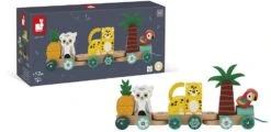 Janod Tropik - Trekfiguur Trein Tropen Express -Trixie Verkäufe janod tropik trekfiguur trein tropen express 3
