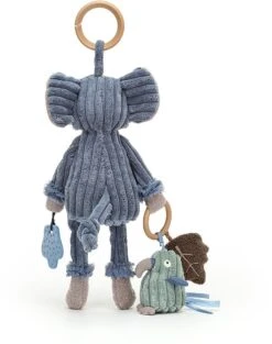 Jellycat Cordy Elefant Aktivitätenspielzeug - 28cm -Trixie Verkäufe jellycat cordy elefant aktivitaetenspielzeug 28cm 3