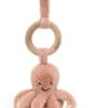 Jellycat Odell Oktopus Holzgreifring - 21cm -Trixie Verkäufe jellycat odell oktopus holzgreifring 21cm