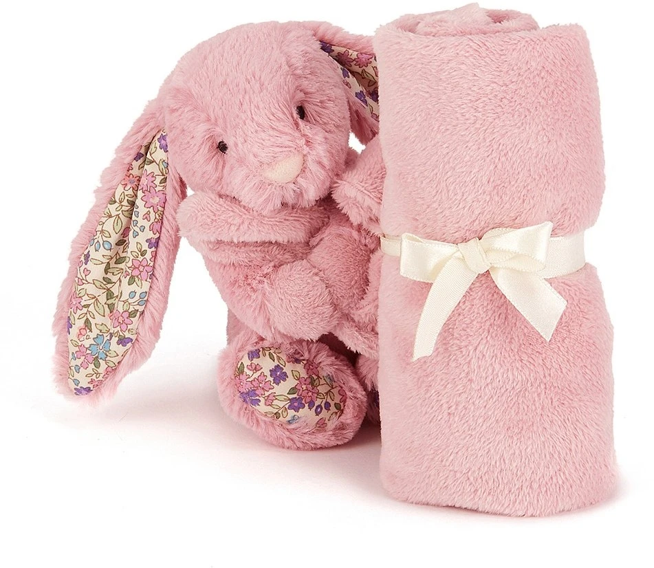 Jellycat Schnuffeltuch Hase Tulpe Geblümt - 23 Cm 3 Jellycat Schnuffeltuch Hase Tulpe Geblümt - 23 Cm – Bild 3