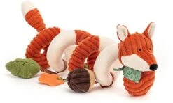 Jellycat Sprial Aktivitätenspielzeug Cordy Roy Baby Fuchs - 13cm
