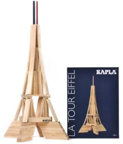 KAPLA 8029 Holzplättchen Eiffelturm Box 105-teilig -Trixie Verkäufe kapla 8029 holzplaettchen eiffelturm box 105 teilig 2