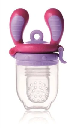KidsMe Food Feeder Single Pack(Size:M) - Lavender(Tri-Fold Silicone Sac)