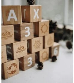 Kinderfeets Bambus ABC Blöcke - 18 Stück -Trixie Verkäufe kinderfeets bambus abc bloecke 18 stueck 2