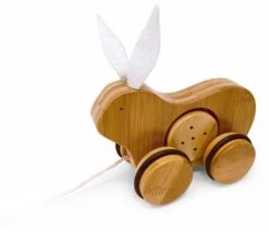 Kinderfeets Bambus Ziehtier Kaninchen