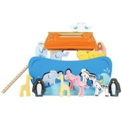 Le Toy Van – Steckspiel „Arche Noah“ | Pädagogisches Sensorikspiel Für Babys Mit Arche Und Bunten Bauklötzen – Geeignet Für Kinder Ab 2 Jahren -Trixie Verkäufe le toy van steckspiel arche noah paedagogisches sensorikspiel fuer babys mit arche und bunten baukloetzen geeignet fuer kinder ab 2 jahren 3