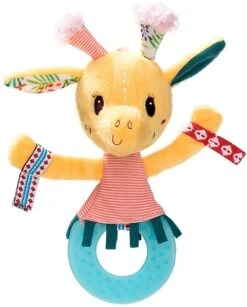 Lilliputiens Beißring Rassel - Zia Giraffe
