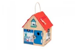 Lilliputiens Hölzernes Riegelhaus -Trixie Verkäufe lilliputiens houten grendelhuis