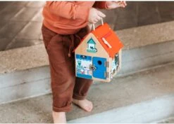 Lilliputiens Hölzernes Riegelhaus -Trixie Verkäufe lilliputiens houten grendelhuis 4