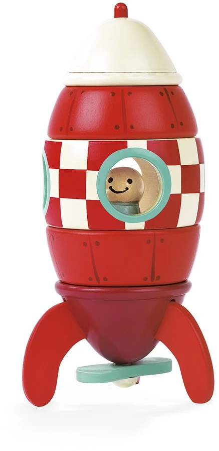 Janod Magnetischer Bausatz "Rakete Klein" 1 Janod Magnetischer Bausatz "Rakete Klein"
