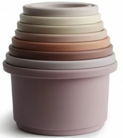 MUSHIE - STACKING CUP - Blütenblatt -Trixie Verkäufe mushie stacking cup bluetenblatt 2