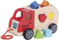 New Classic Toys Houten Vormentruck - 7-delig
