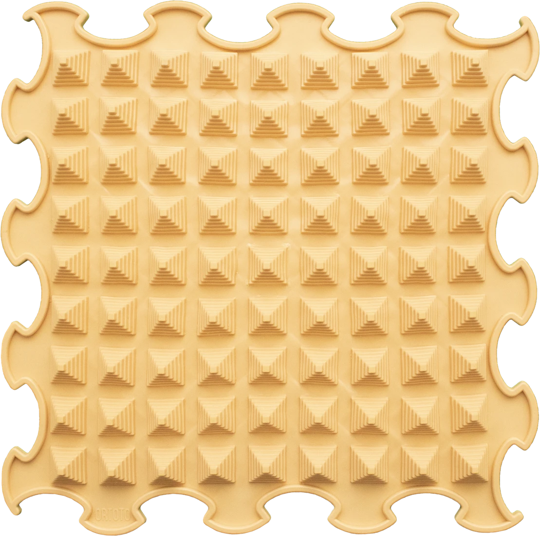 Ortoto Sensory Massage Puzzle Matte Kleine Pyramiden Karamell Milch 1 Ortoto Sensory Massage Puzzle Matte Kleine Pyramiden Karamell Milch