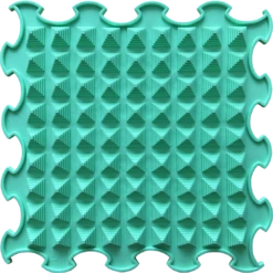 Ortoto Sensory Massage Puzzle Matte Kleine Pyramiden Meerestürkis