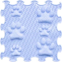 Ortoto Sensory Massage Puzzle Matte Lucky Paws Himmelblau