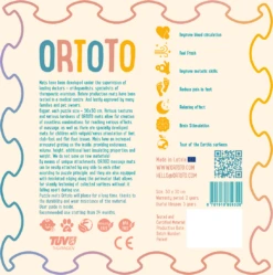 Ortoto Sensory Massage Puzzle Matte Sandy Waves Sea Turquoise -Trixie Verkäufe ortoto sensory massage puzzle matte sandy waves sea turquoise 3