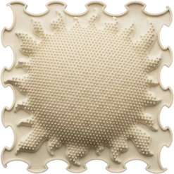 Ortoto Sensory Massage Puzzle Matte Shining Sun (Halbkugel) Milchig Weiß