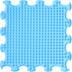 Ortoto Sensory Massage Puzzle Matte Spikes Azurblau