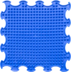 Ortoto Sensory Massage Puzzle Matte Spikes Marineblau
