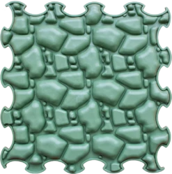 Ortoto Sensory Massage Puzzle Matte Stones Mitternachtsgrün