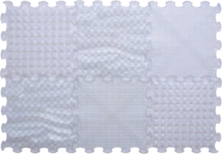 Ortoto Sensory Massage Puzzle Matten Set Eis Entspannungsmassage 6 Stück