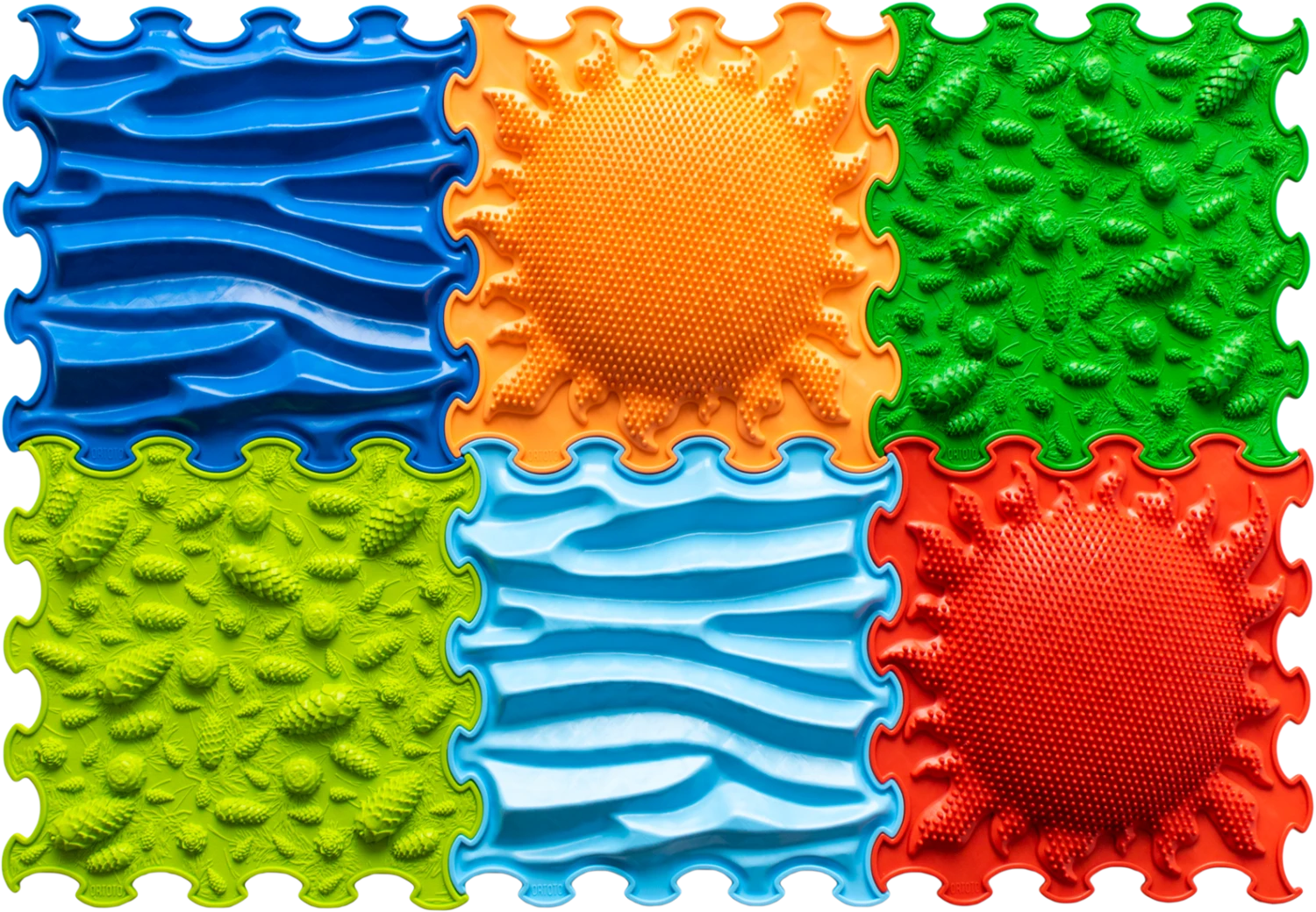 Ortoto Sensory Massage Puzzle Matten Set Intensiver Barfußpfad 6 Stück 1 Ortoto Sensory Massage Puzzle Matten Set Intensiver Barfußpfad 6 Stück