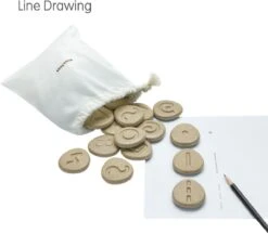 Plan Toys Sensorische Holzbausteine - 24 Stück -Trixie Verkäufe plan toys houten sensorische stenen 24 delig 4