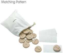 Plan Toys Sensorische Holzbausteine - 24 Stück -Trixie Verkäufe plan toys houten sensorische stenen 24 delig 6