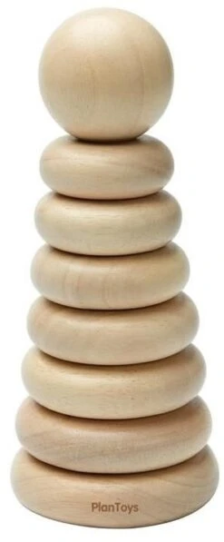 Plan Toys Stapelringe - Naturfarben