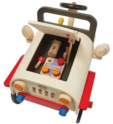 Plan Toys PlanToys Holzspielzeug Automechaniker 2 Plan Toys PlanToys Holzspielzeug Automechaniker – Bild 2