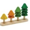 Plan Toys PlanToys Holzspielzeug Bäume Sortieren & Zählen -Trixie Verkäufe plantoys holzspielzeug baeume sortieren zaehlen