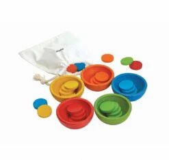 Plan Toys PlanToys Holzspielzeug Becher Sortieren & Zählen