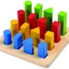 Plan Toys PlanToys Holzspielzeug Geometrische Stecktafel
