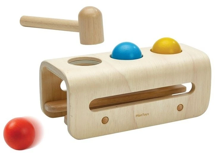 Plan Toys PlanToys Holzspielzeug Hammer-Kugeln 1 Plan Toys PlanToys Holzspielzeug Hammer-Kugeln