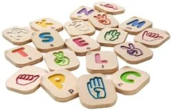 Plan Toys PlanToys Holzspielzeug Handzeichen Alphabet A-Z
