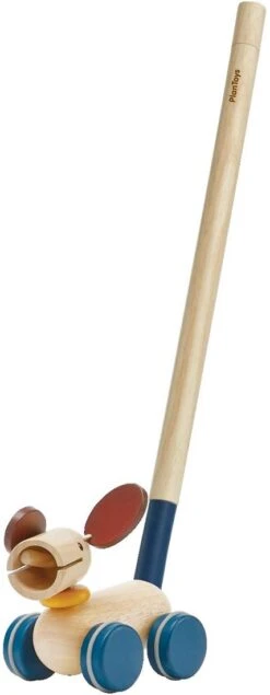 Plan Toys PlanToys Holzspielzeug Schieben & Ziehen-Welpe -Trixie Verkäufe plantoys holzspielzeug schieben ziehen welpe 3