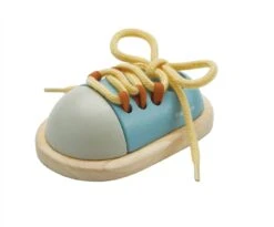 PlanToys Holzspielzeug Schnürsenkel-Orchard