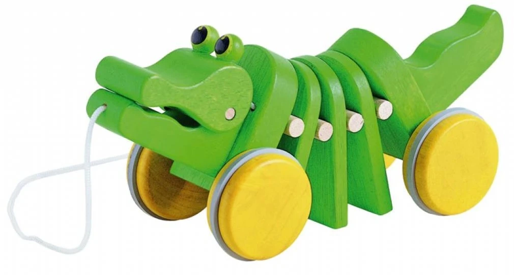 Plan Toys PlanToys Holzspielzeug Tanzender Alligator 1 Plan Toys PlanToys Holzspielzeug Tanzender Alligator