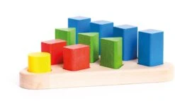 Pyramide Nr 10, Eckig - Farbig