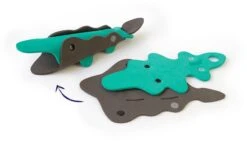 Quutopia 3D Krokodil Badepuzzle - 8 Teile -Trixie Verkäufe quutopia 3d badpuzzel krokodil 8 delig 1